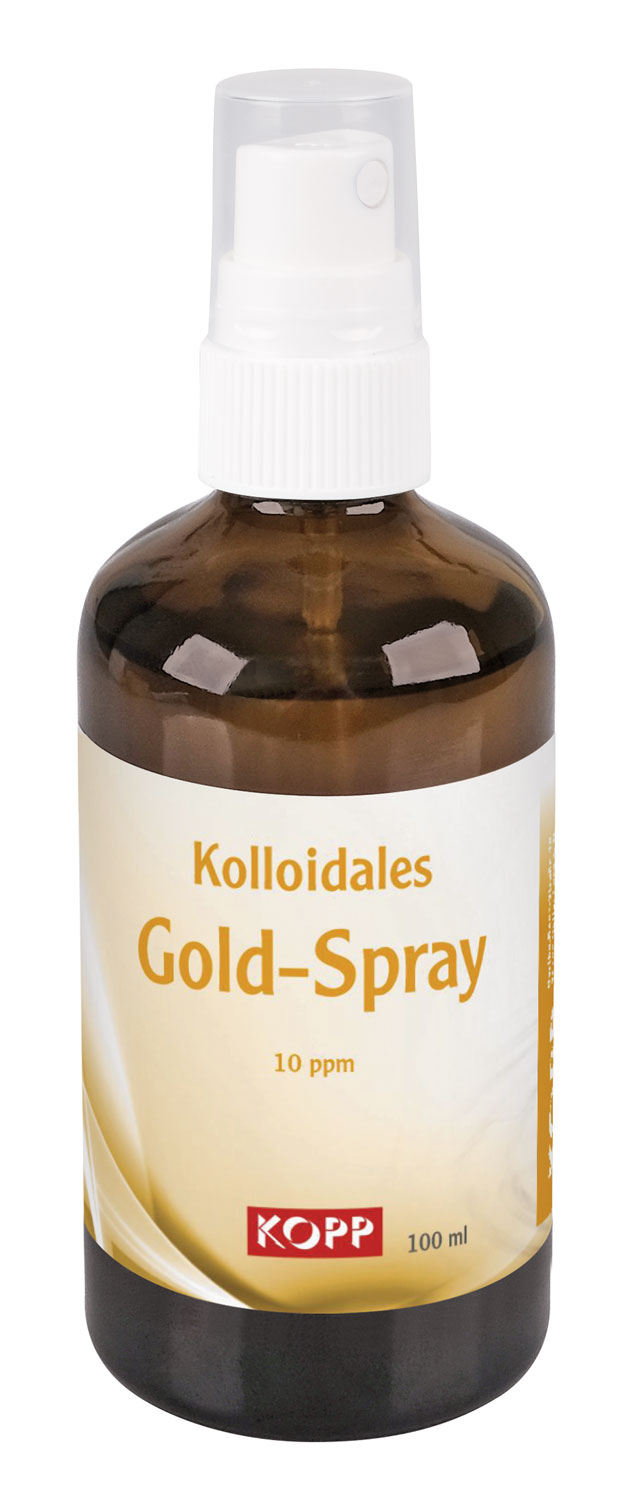 Kolloidales Gold-Spray - Konzentration 10 ppm