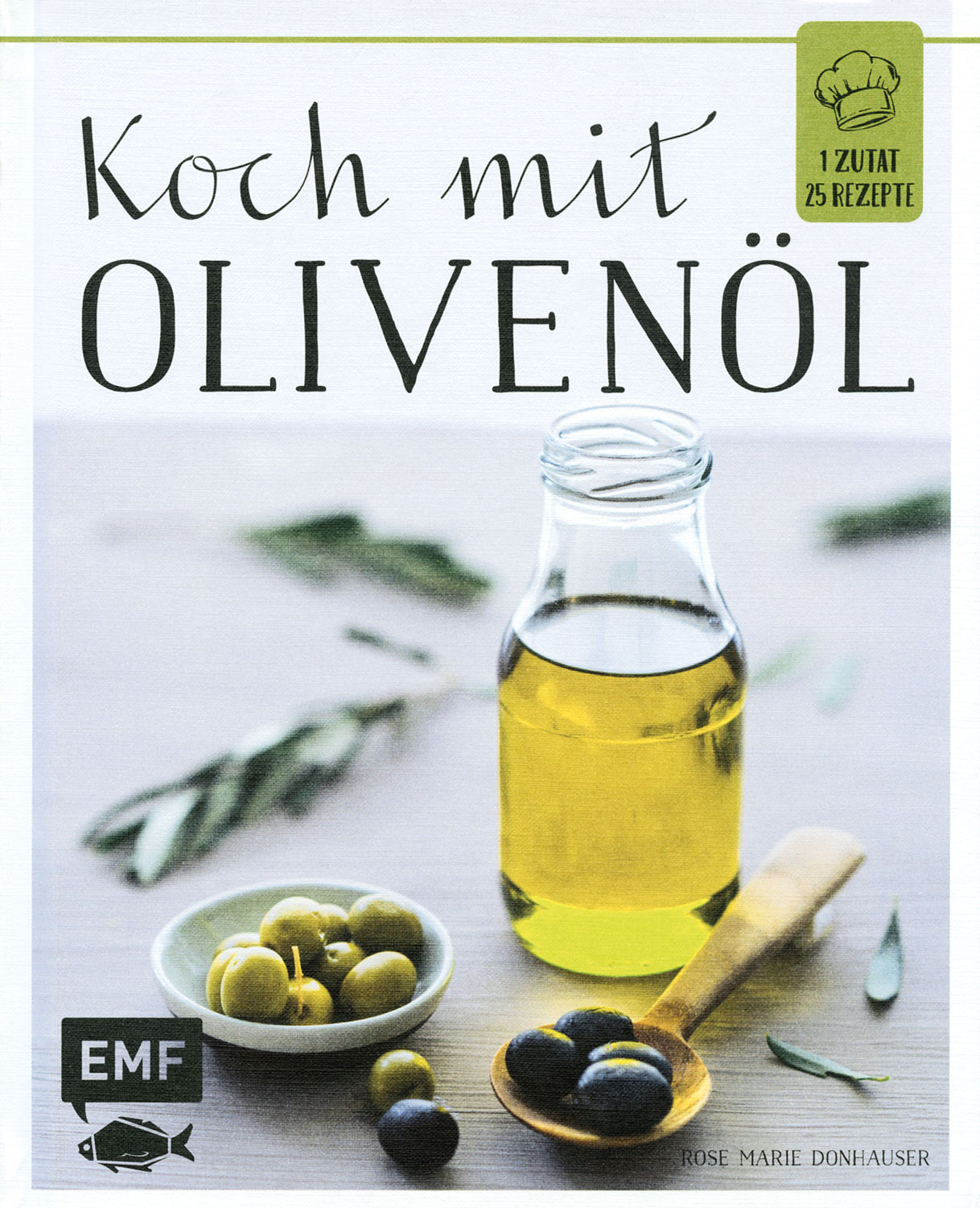 Koch mit Olivenl