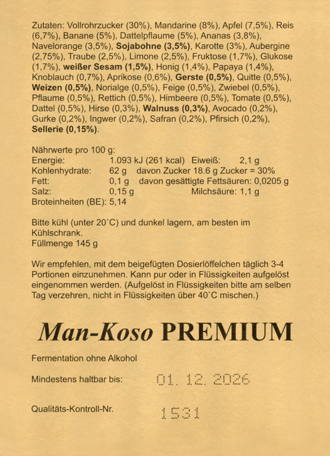 Man-Koso Premium im Glas 145 g02