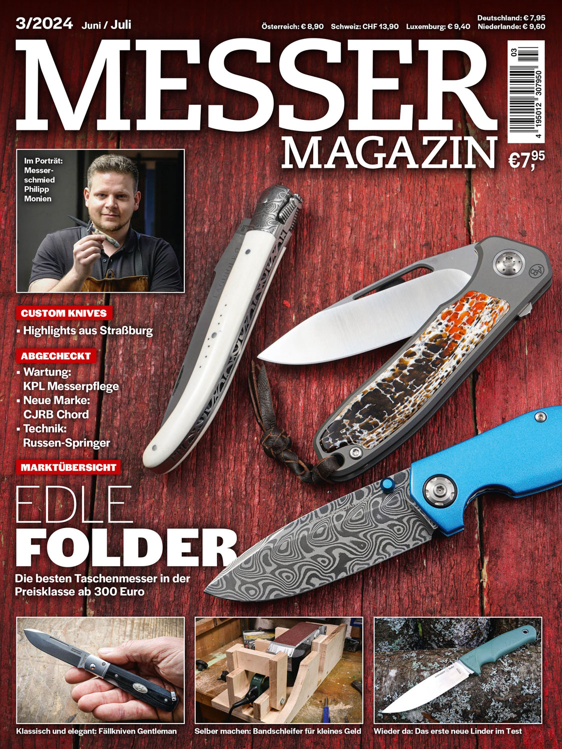 Messer Magazin Ausgabe 3/2024 Juni/Juli