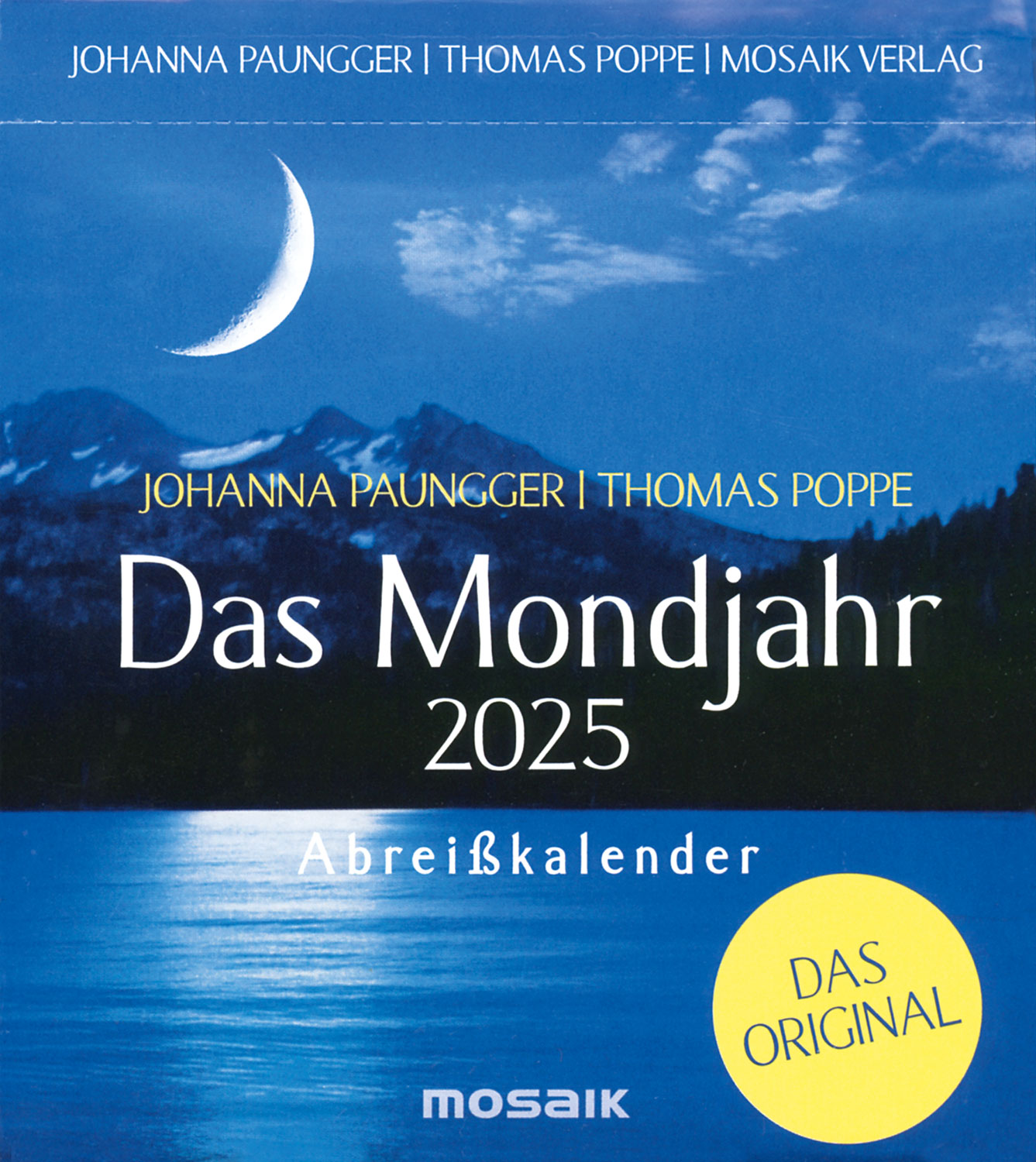 Das Mondjahr 2025 - Abreikalender - Mngelartikel
