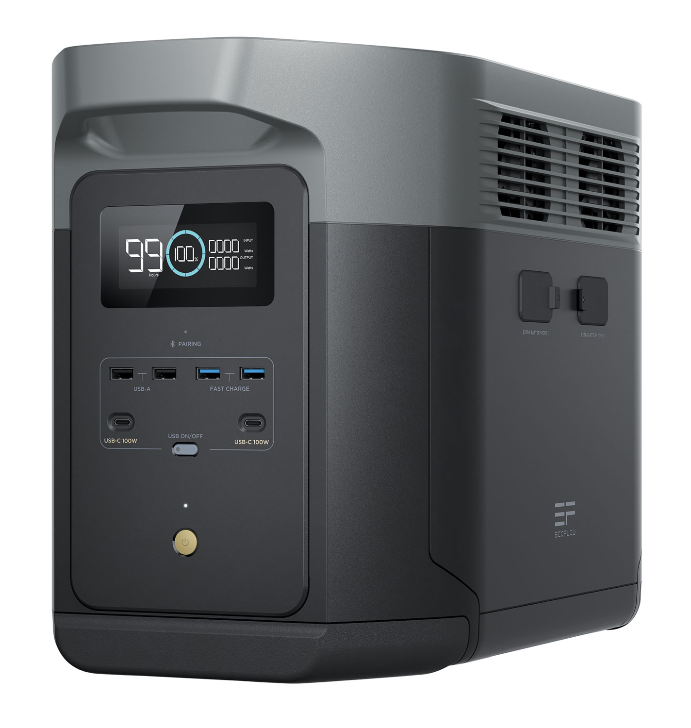 EcoFlow DELTA 2 Max Powerstation 2048 Wh ohne Solarpanel - Wie neu