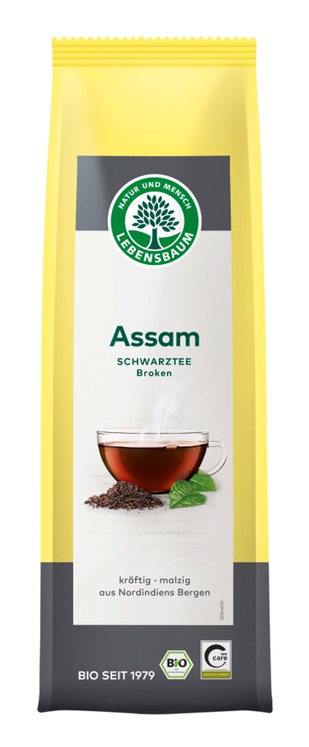 Lebensbaum Bio-Schwarztee Assam Broken