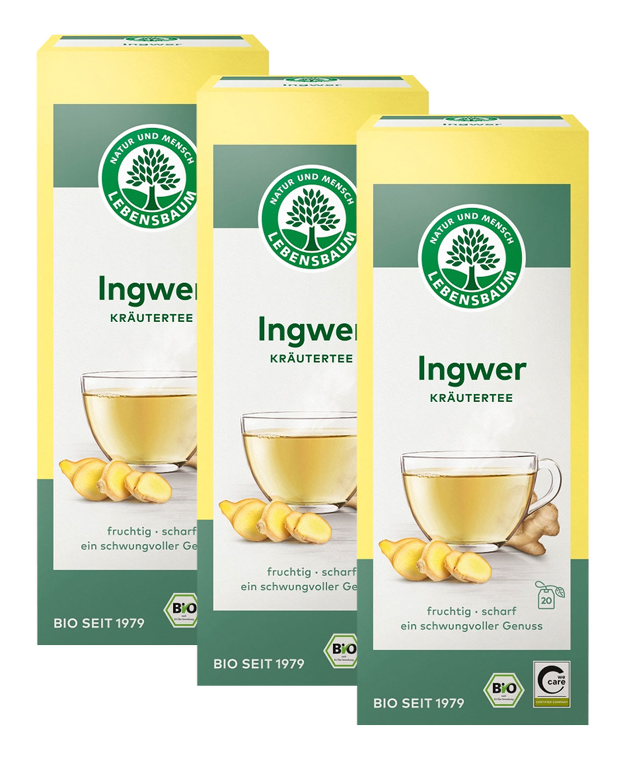 Lebensbaum Bio-Ingwer Krutertee