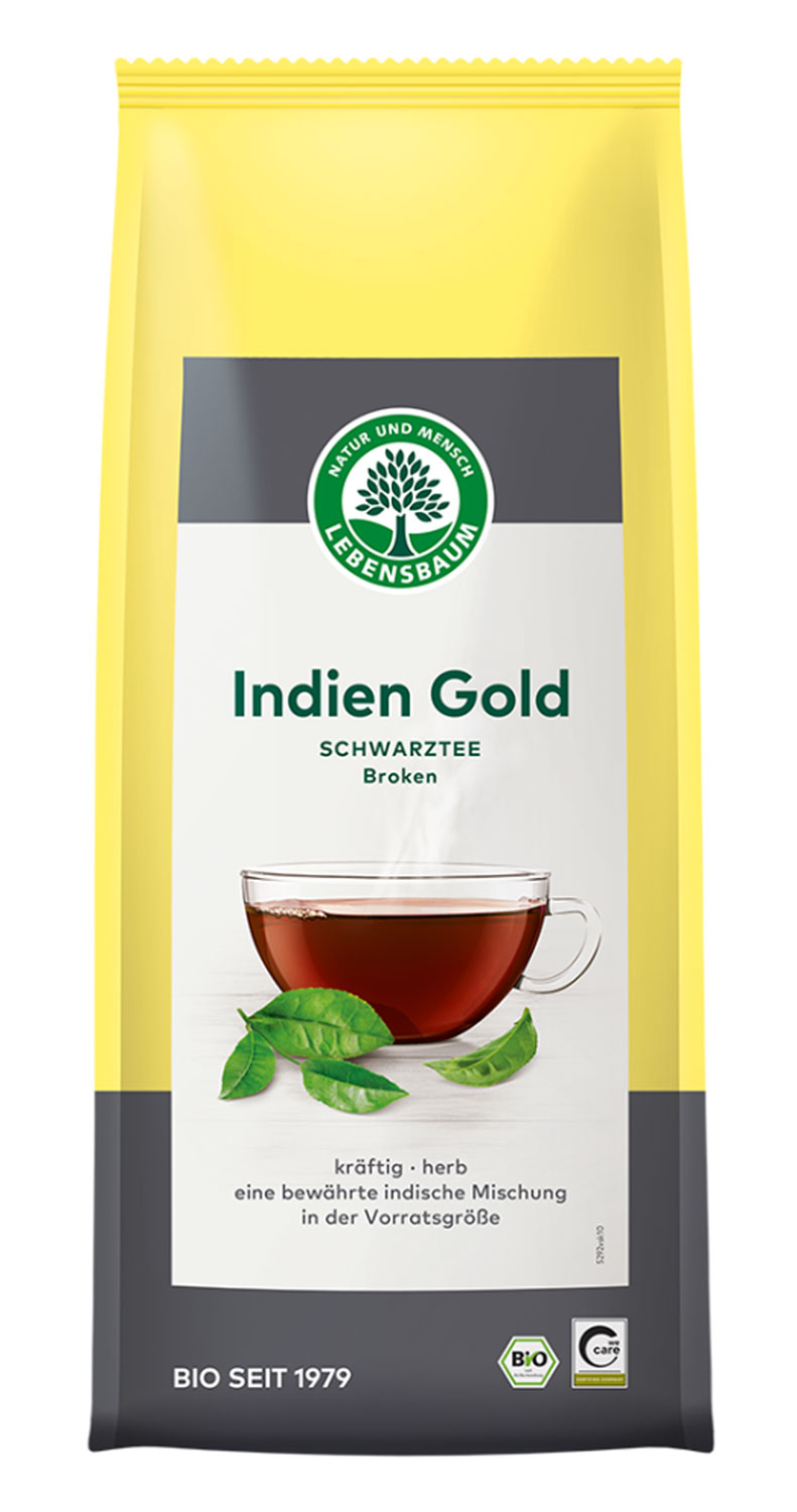 Lebensbaum Bio- Schwarztee Indien Gold Broken, lose
