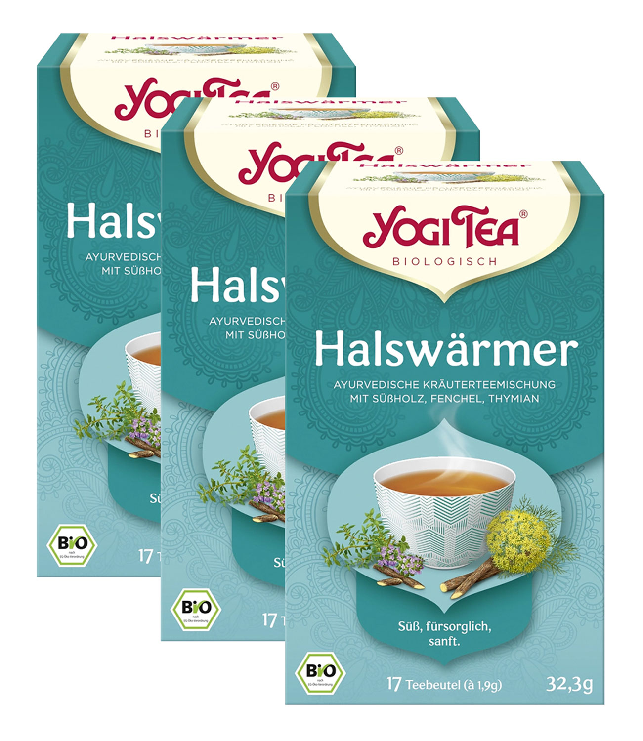 Yogi Bio-Tee Halswrmer