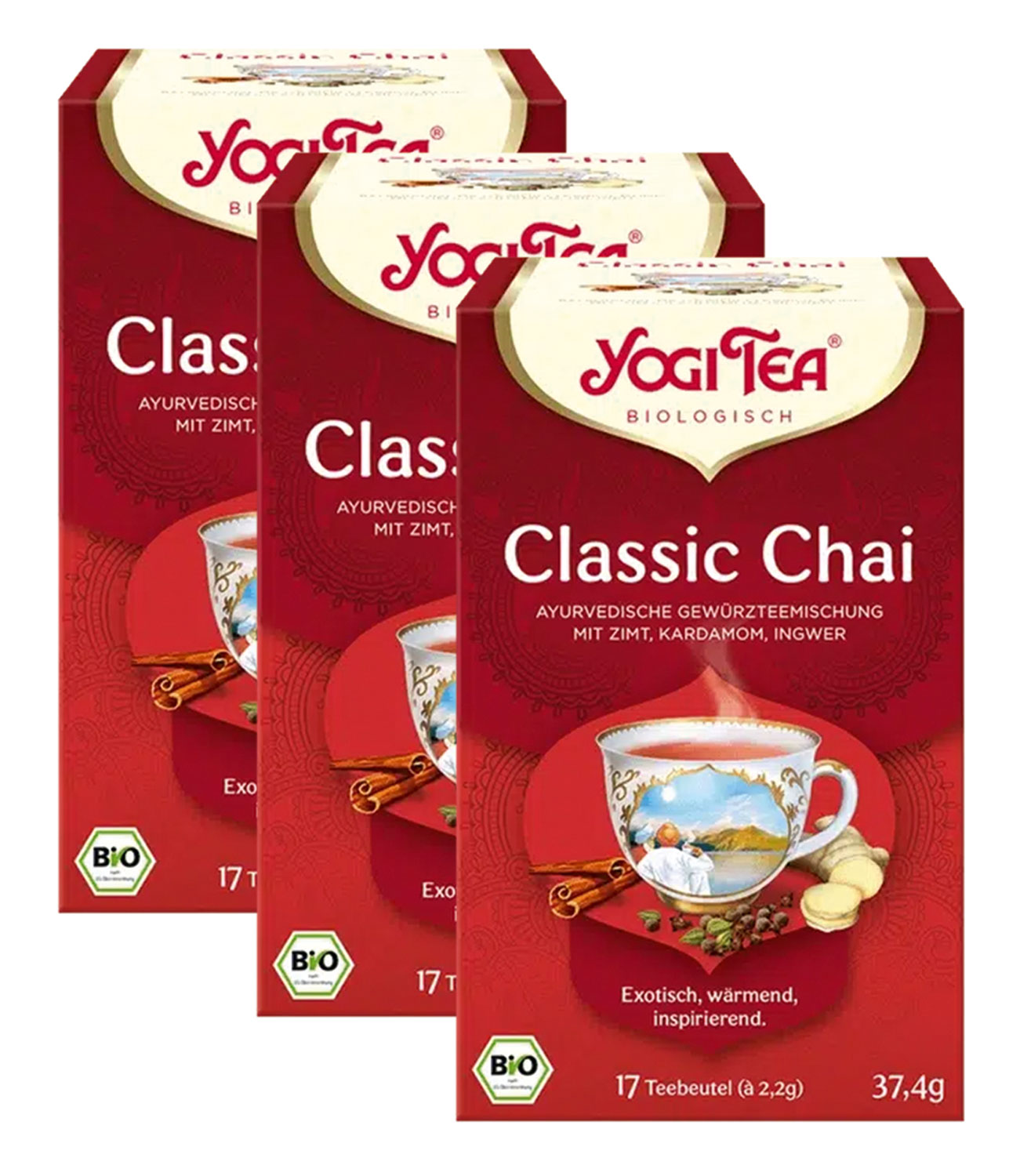  Yogi Bio-Tee Classic Chai 