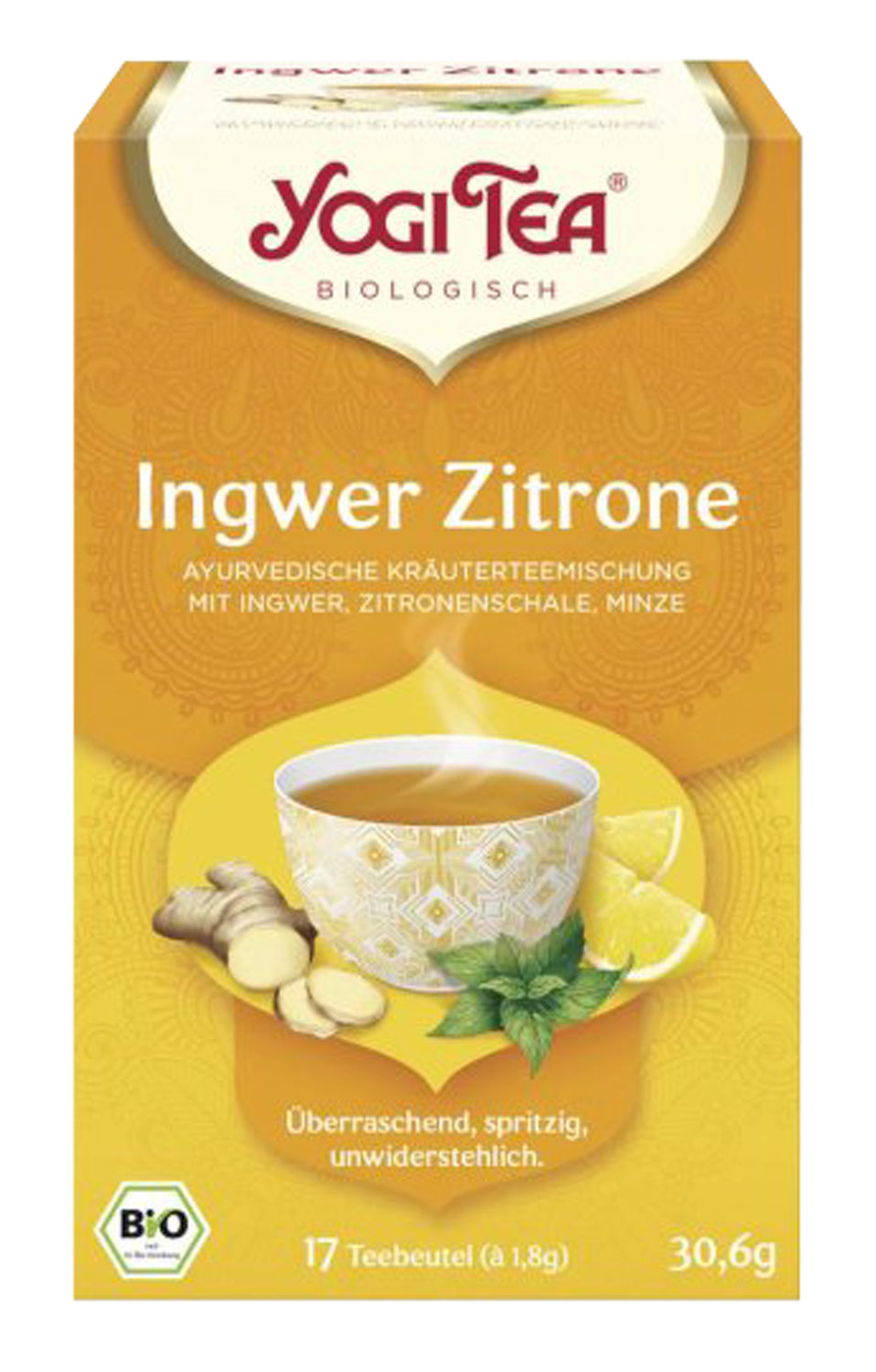 Yogi Bio-Tee Ingwer Zitrone
