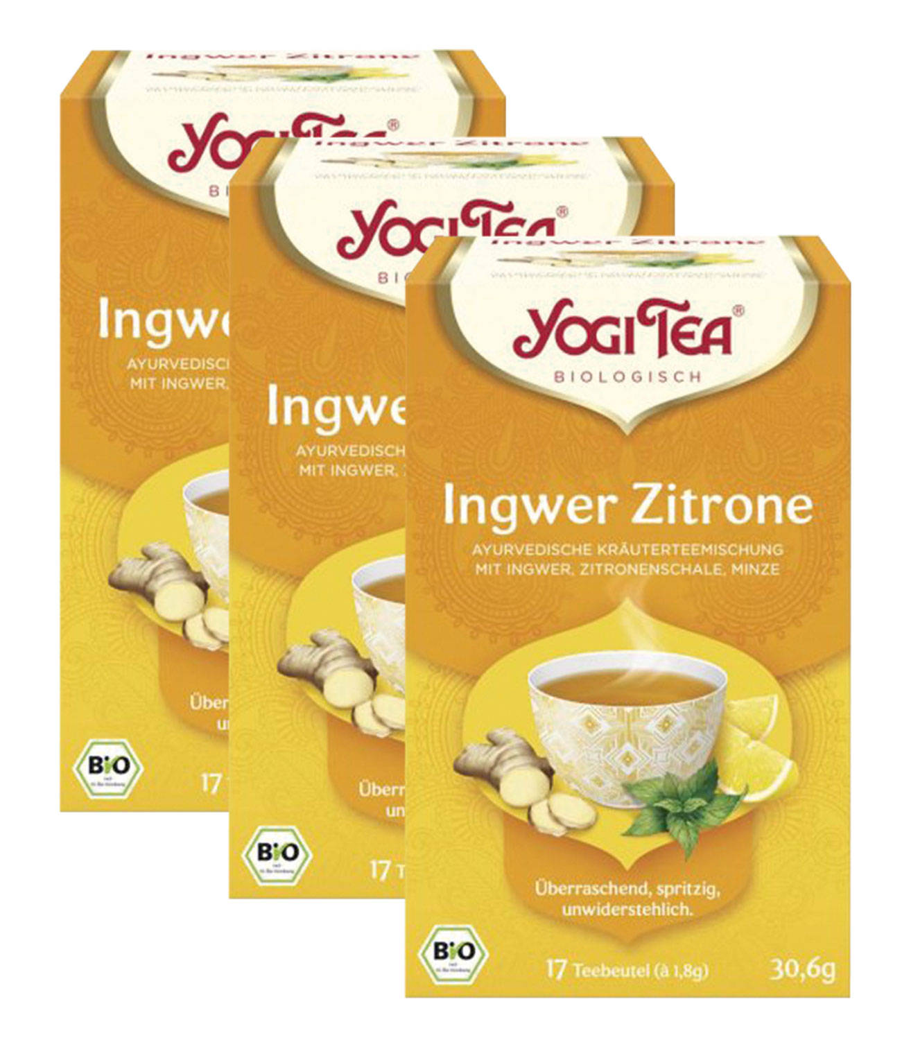 Yogi Bio-Tee Ingwer Zitrone
