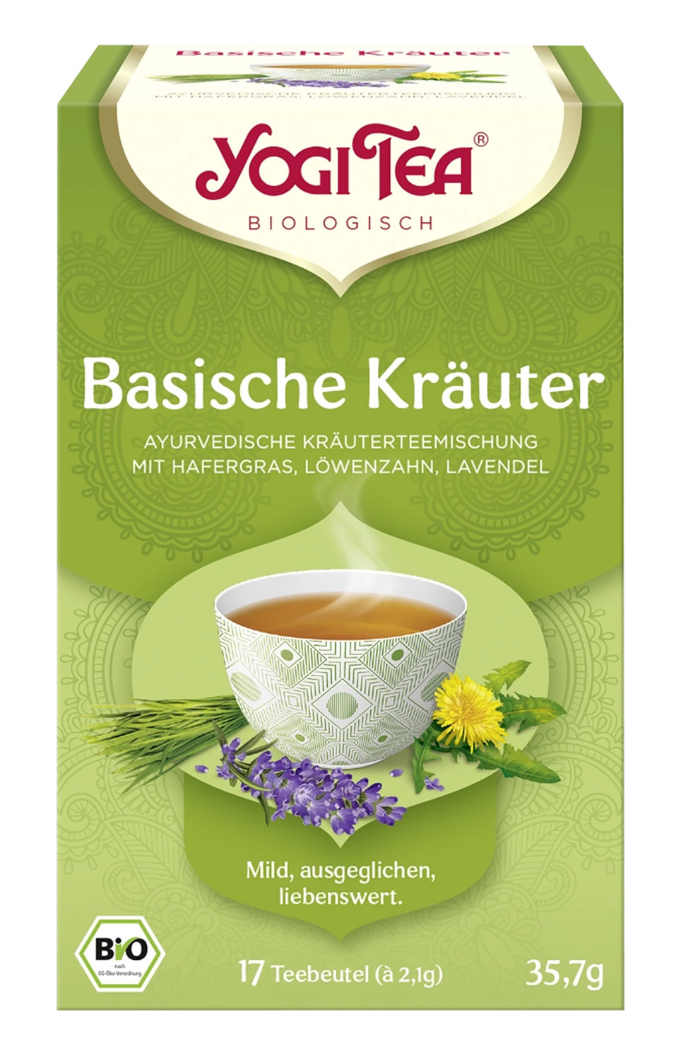 Yogi Bio-Tee Basische Kruter