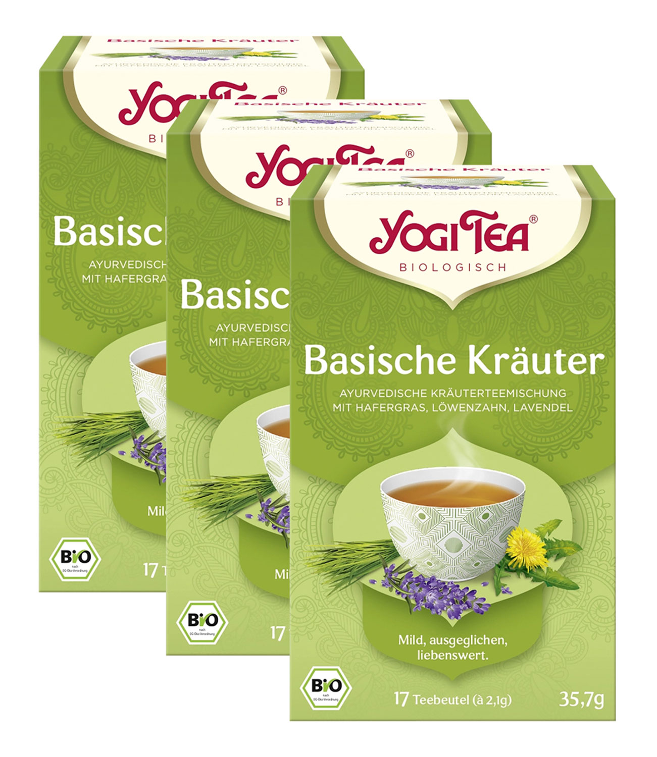 Yogi Bio-Tee Basische Kruter