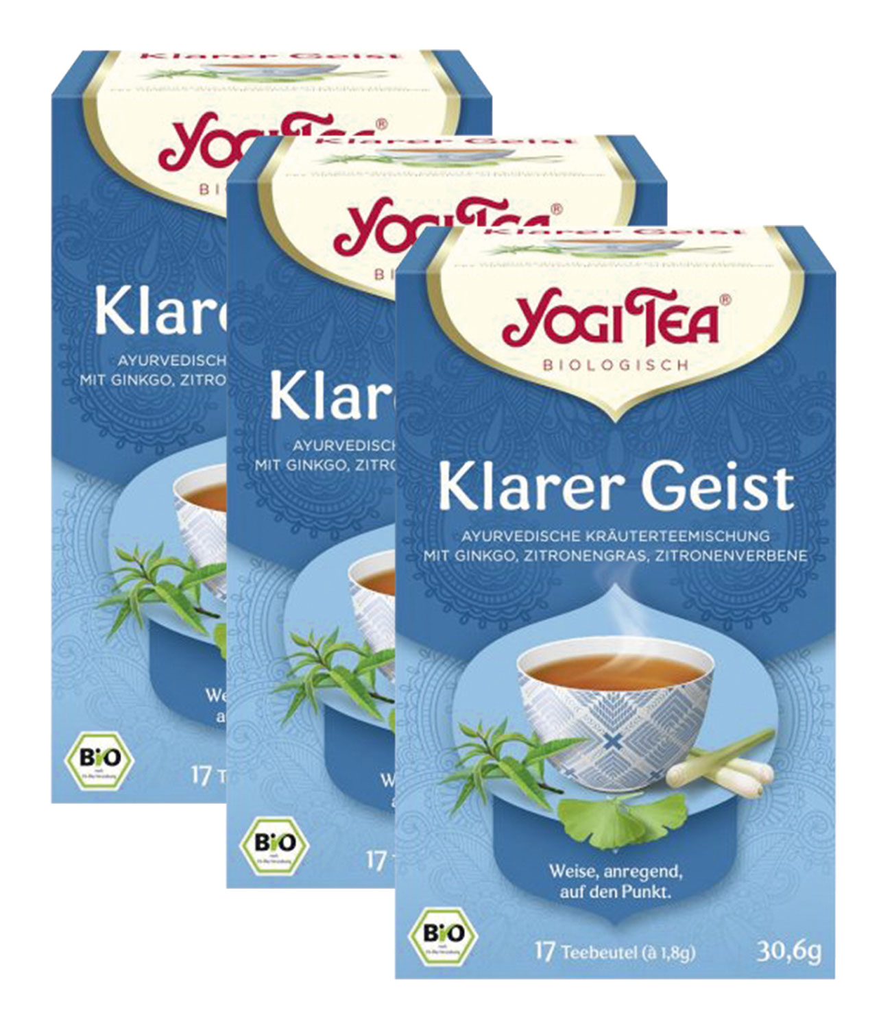 Yogi Bio-Tee Klarer Geist