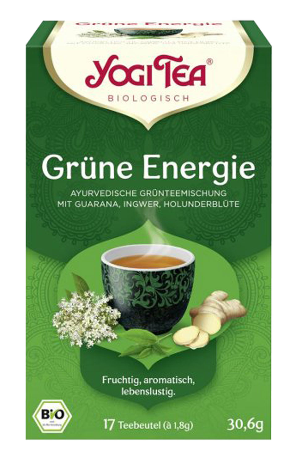 Yogi Bio-Tee Grne Energie