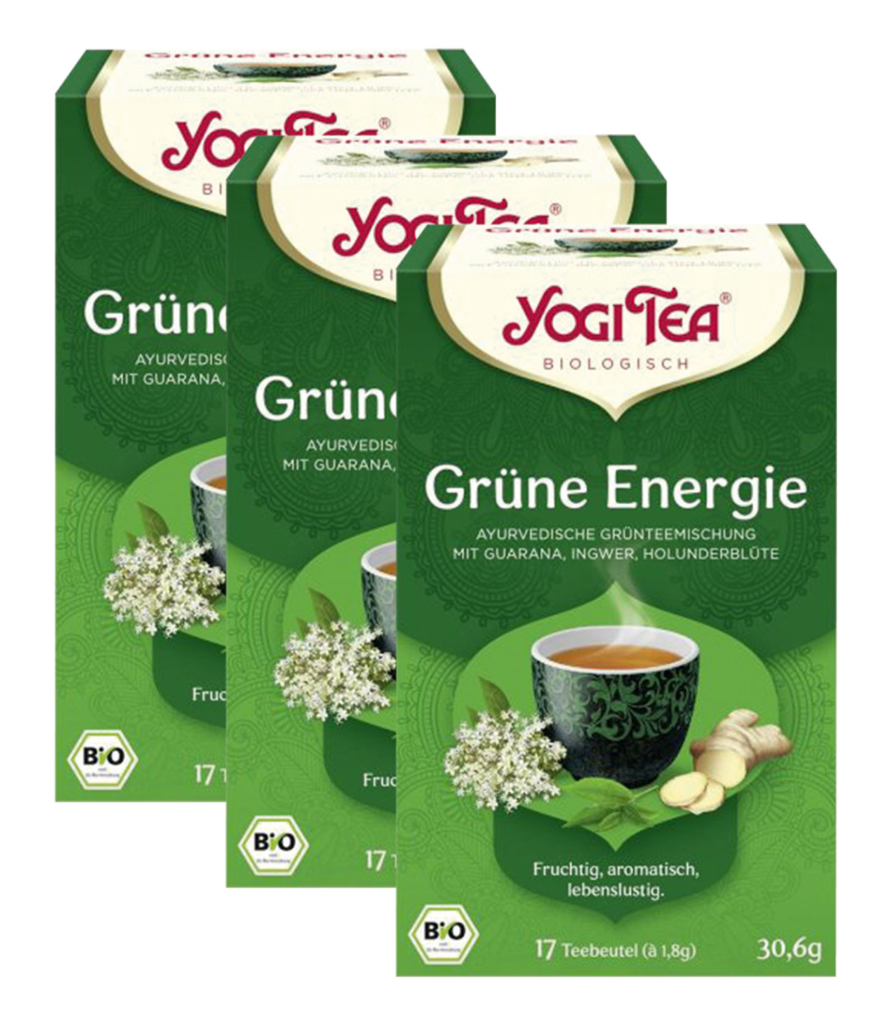 Yogi Bio-Tee Grne Energie