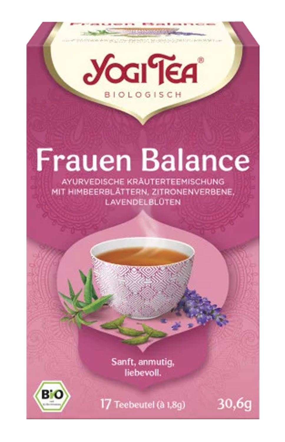 Yogi Bio-Tee Frauen Balance