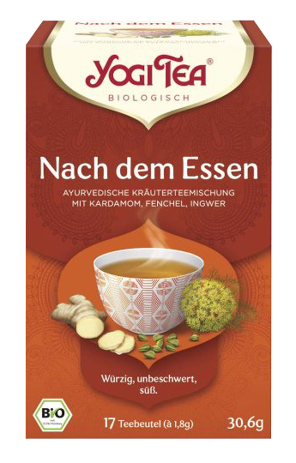 Yogi Bio-Tee Nach dem Essen