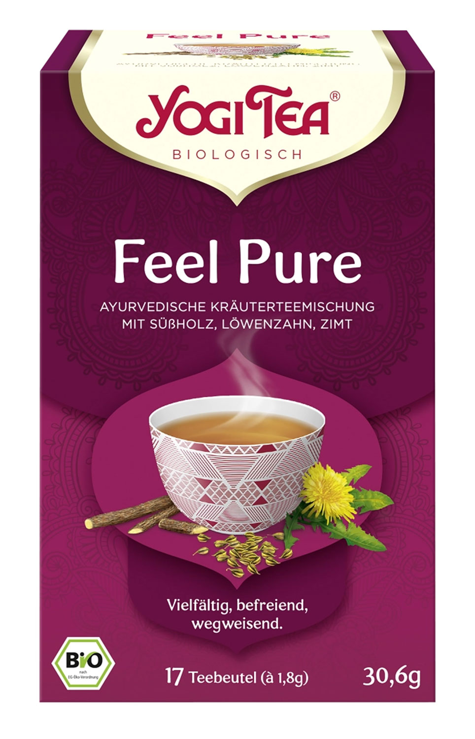 Yogi Bio-Tee Feel Pure