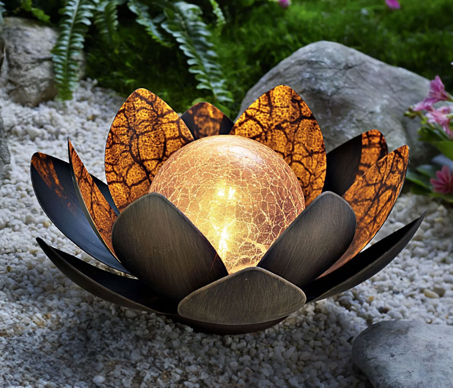 Solar-Lotusblume - Wie neu