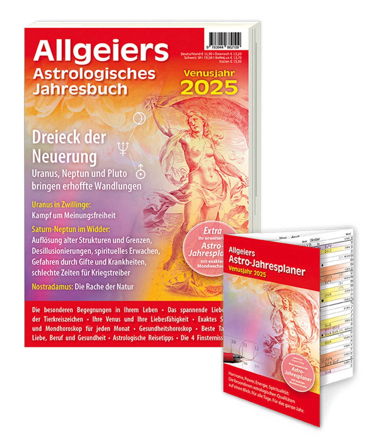 Allgeiers Astrologisches Jahresbuch 2025 - Mngelartikel