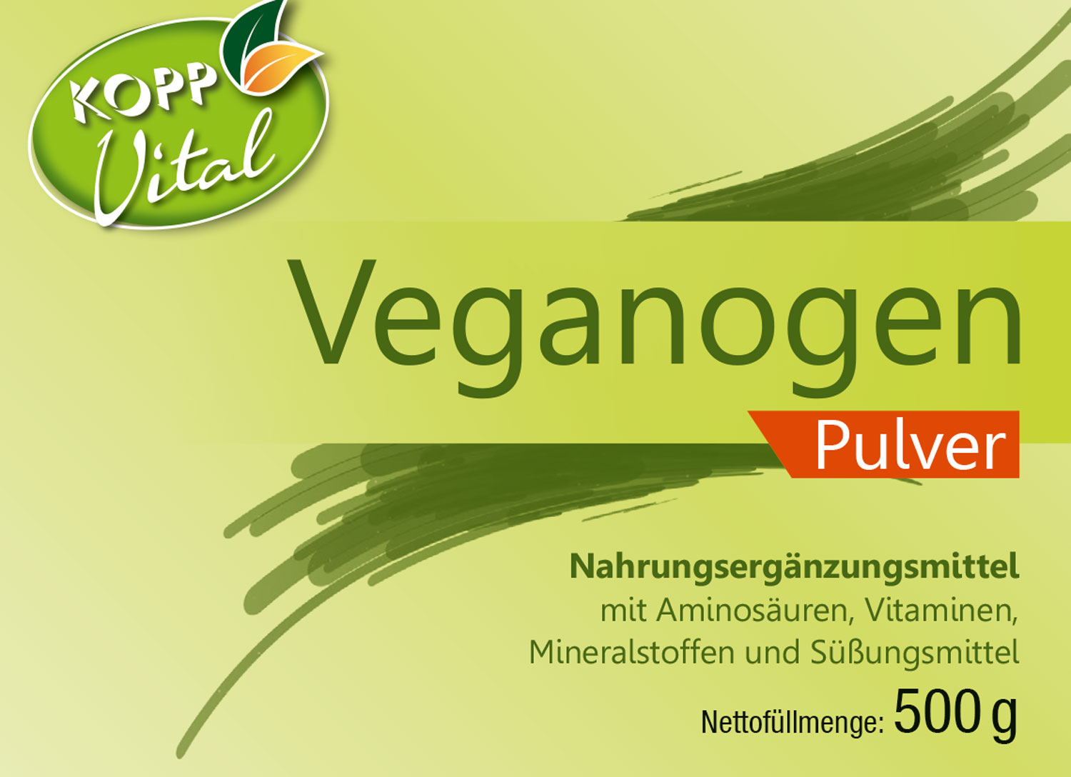 Kopp Vital   Veganogen Pulver / 500 g01