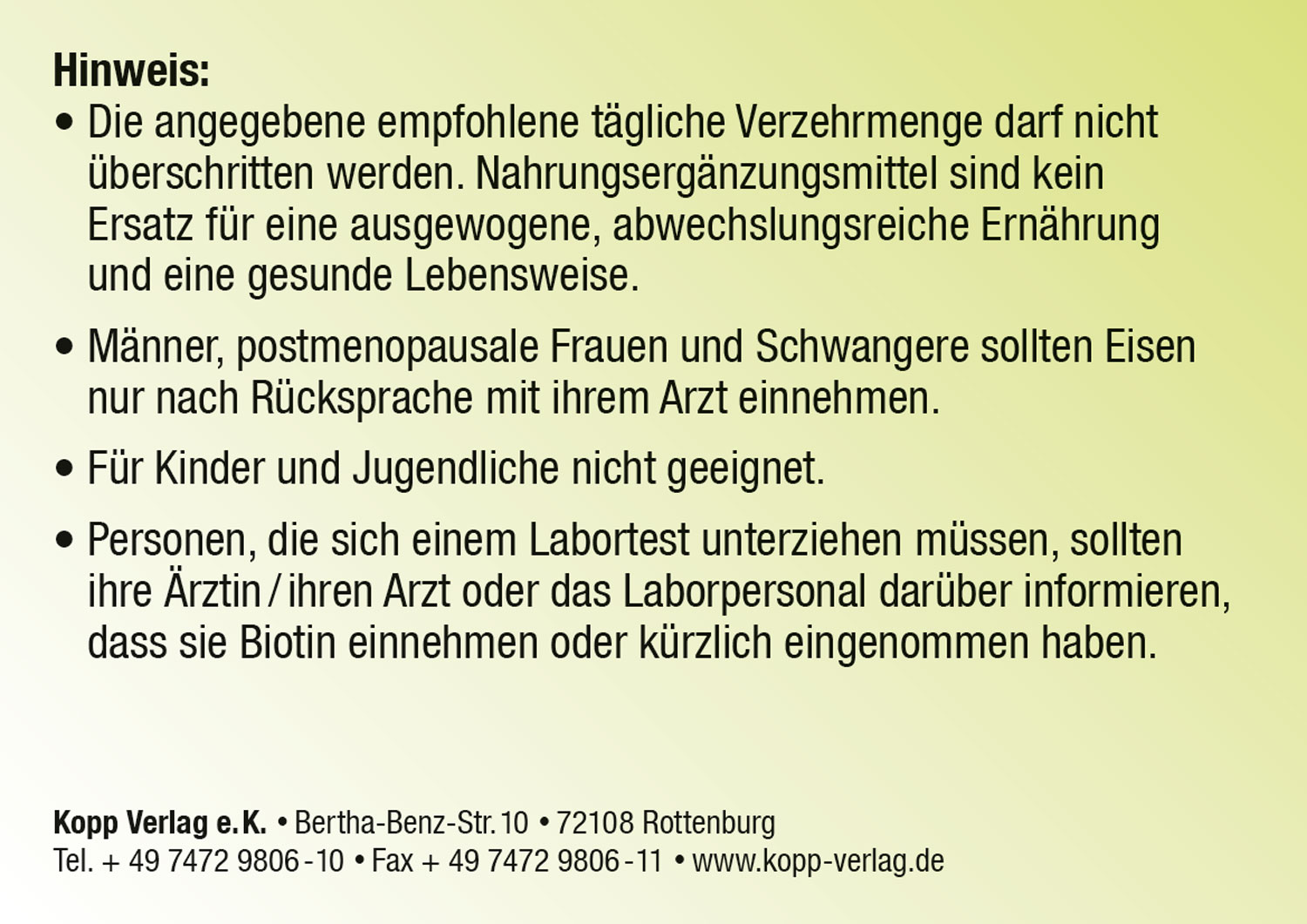 Kopp Vital   Veganogen Pulver / 500 g05