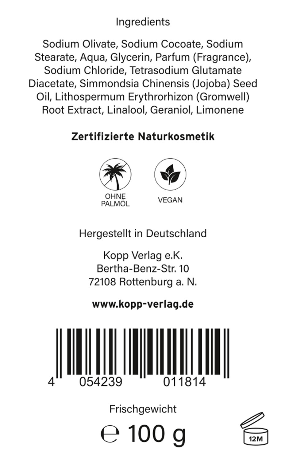  Kopp pur Lavendel Gesichts- und Krperseife 02