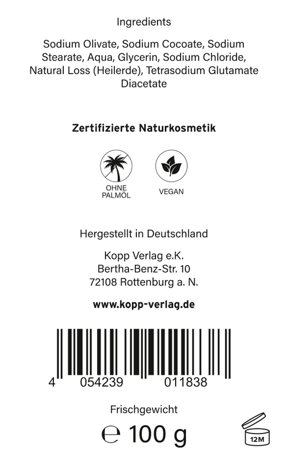  Kopp pur Heilerde Gesichts- und Krperseife 02