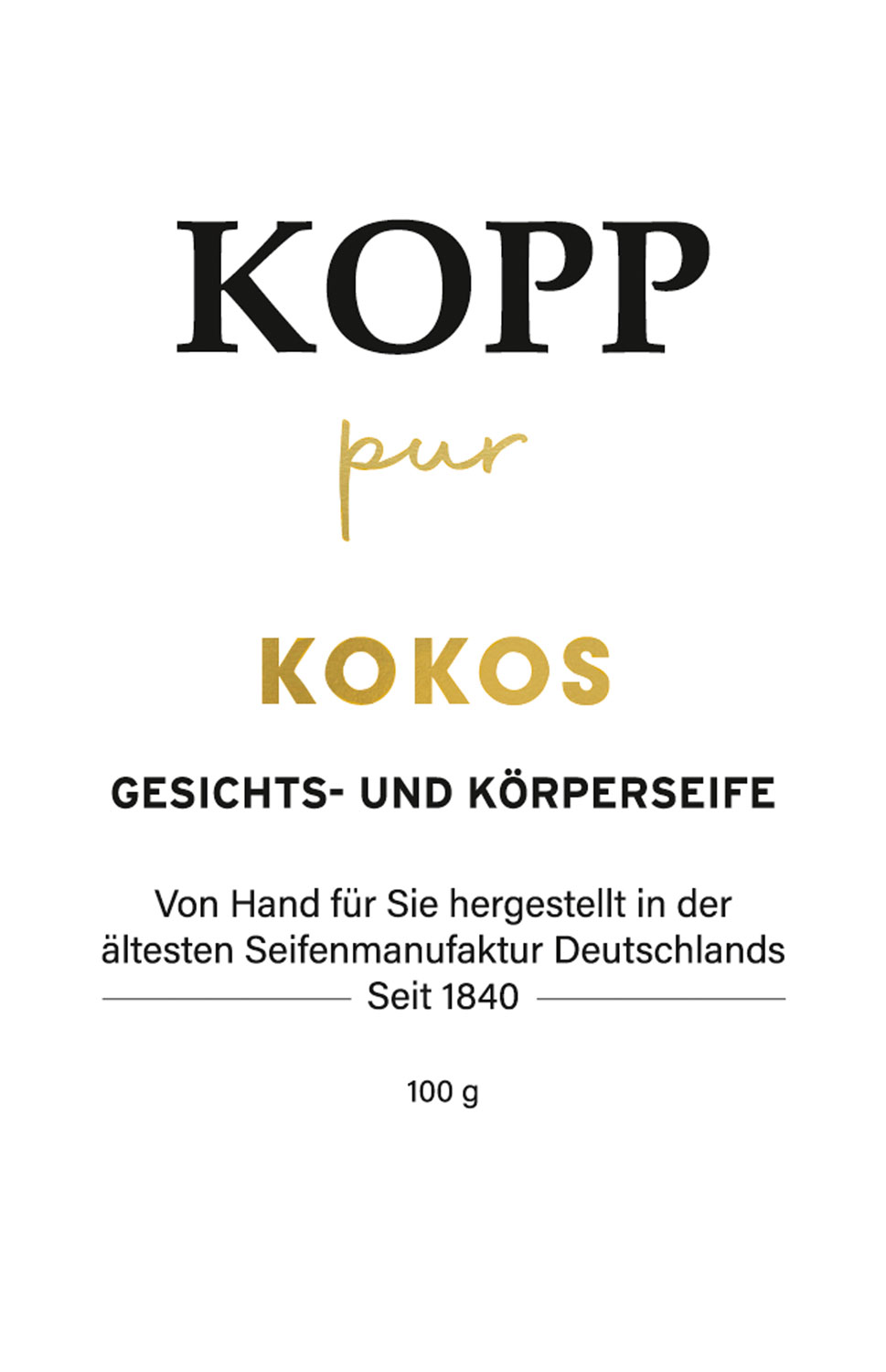  Kopp pur Kokos Gesichts- und Krperseife 01