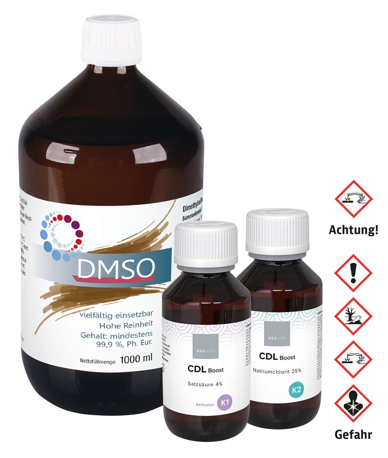 Sparset OSA VITA CDL-Boost-Set und Kopp DMSO