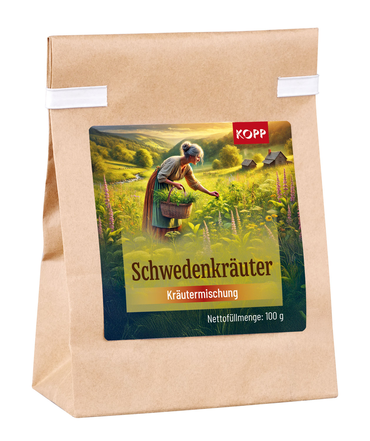 Kopp Schwedenkruter Ansatzmischung - mit Harzen, Wurzeln & Krutern fr Schwedenbitter