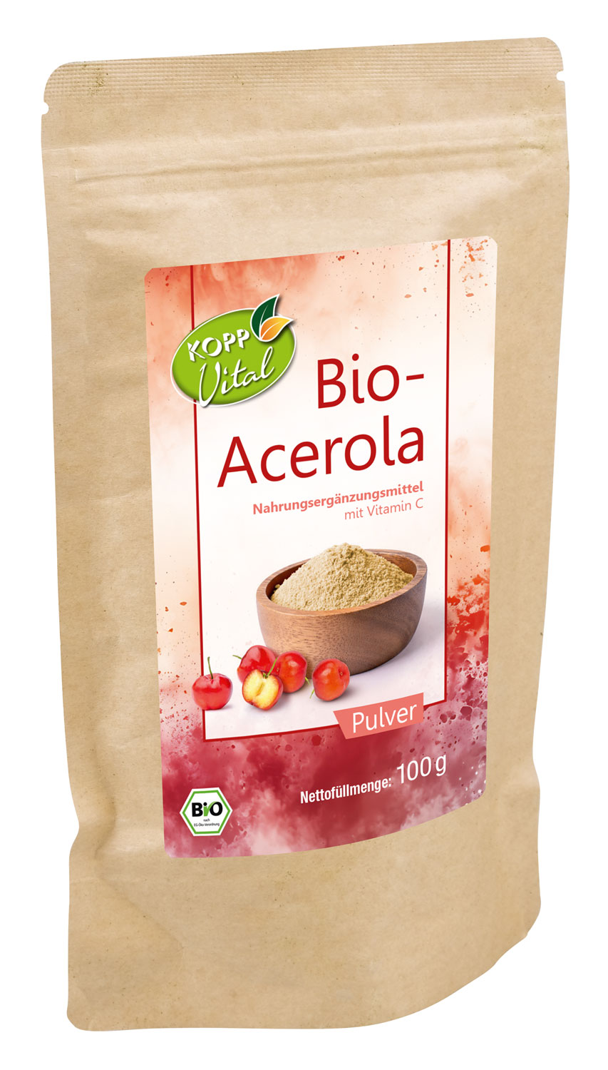  Kopp Vital Bio-Acerola-Pulver / 100 g 