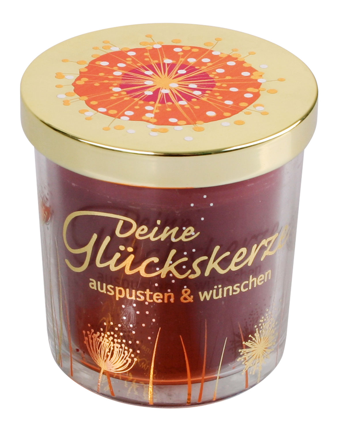 Geschenkset Duftkerze Glck Berry