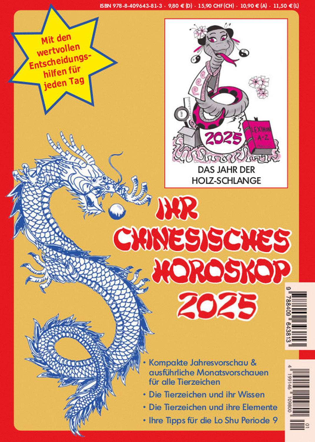 Chinesisches Horoskop 2025 - Mngelartikel