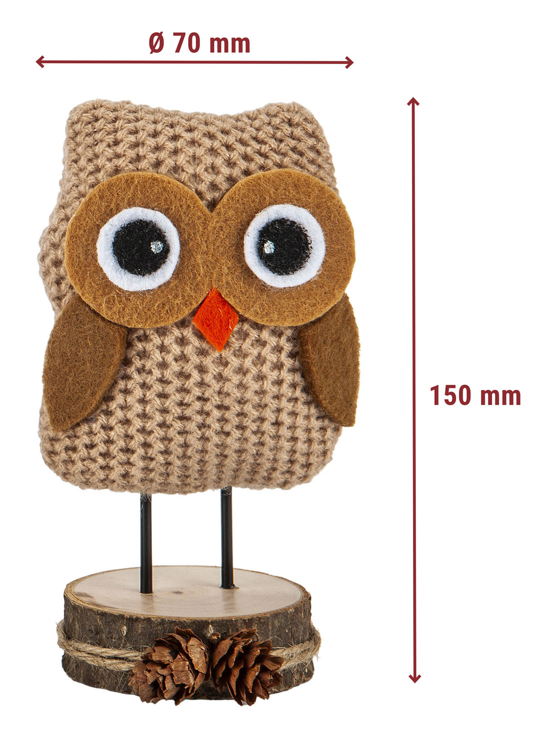 3er-Set Deko-Eulen04