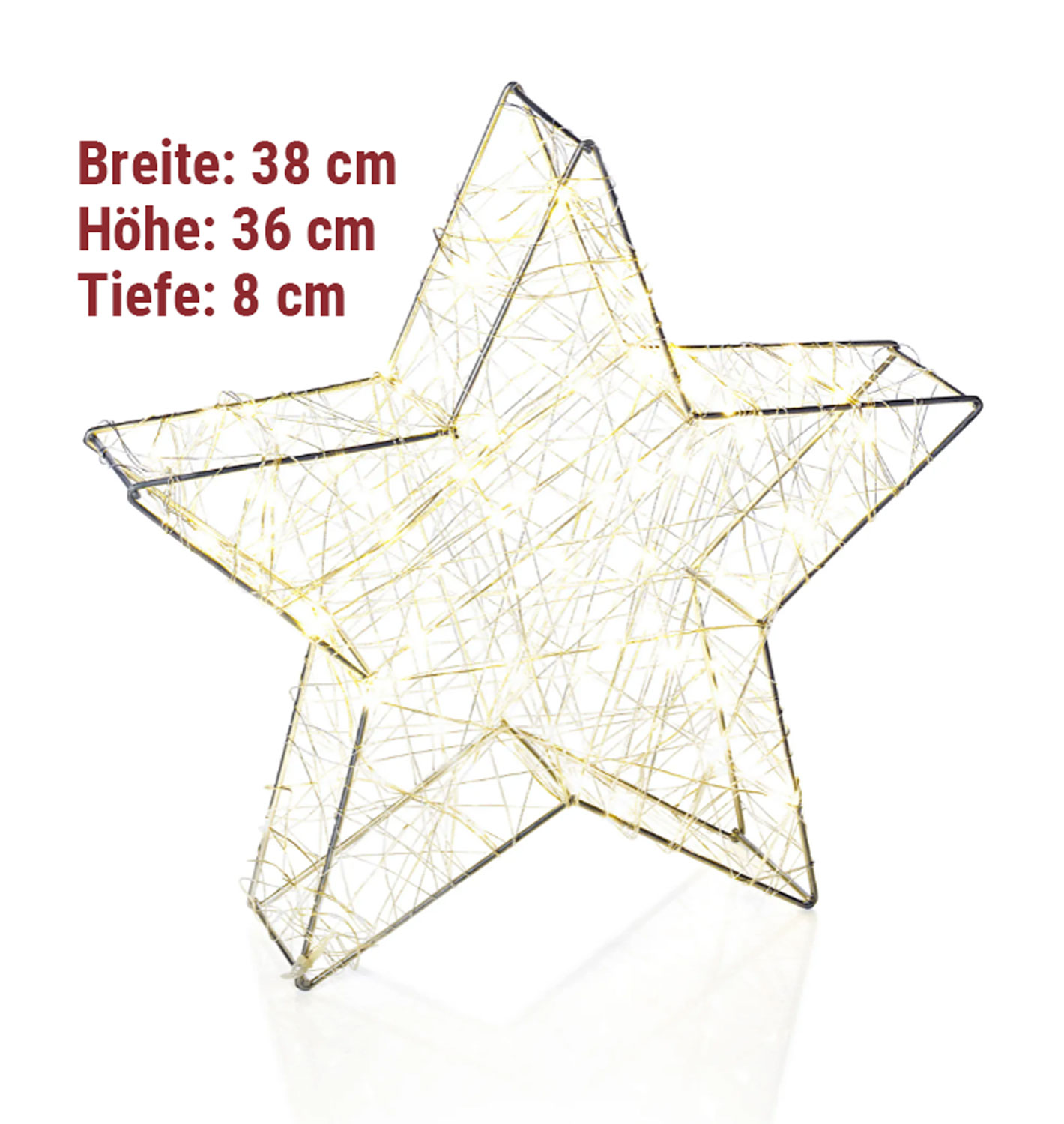 LED-Stern aus Metall mit 150 LEDs01