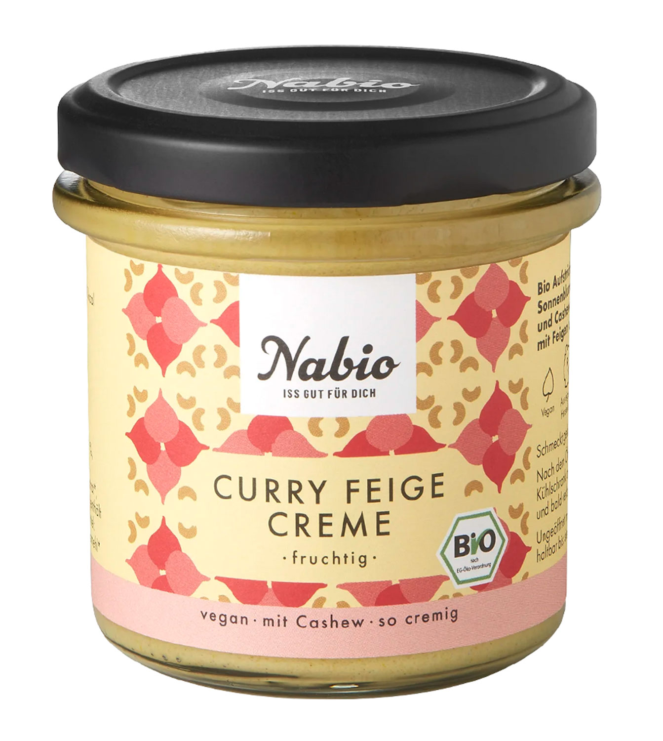Nabio Bio-Aufstrich Curry Feige Creme