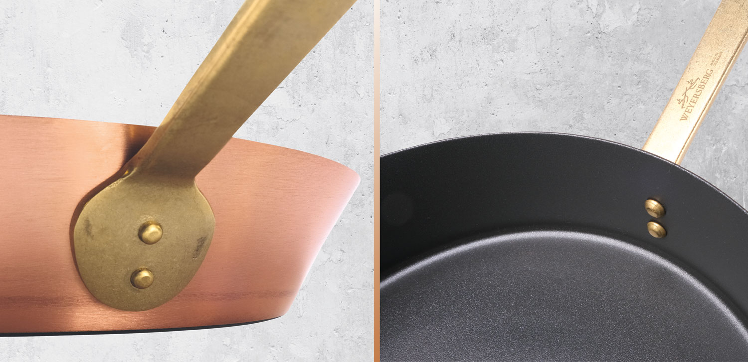 Kupfermanufaktur Weyersberg Kupfer-Stielpfanne, Designlinie Keramik04