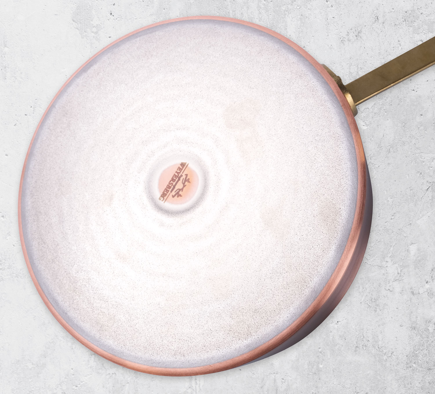 Kupfermanufaktur Weyersberg Kupfer-Sautoir mit Stiel, Designlinie Keramik06