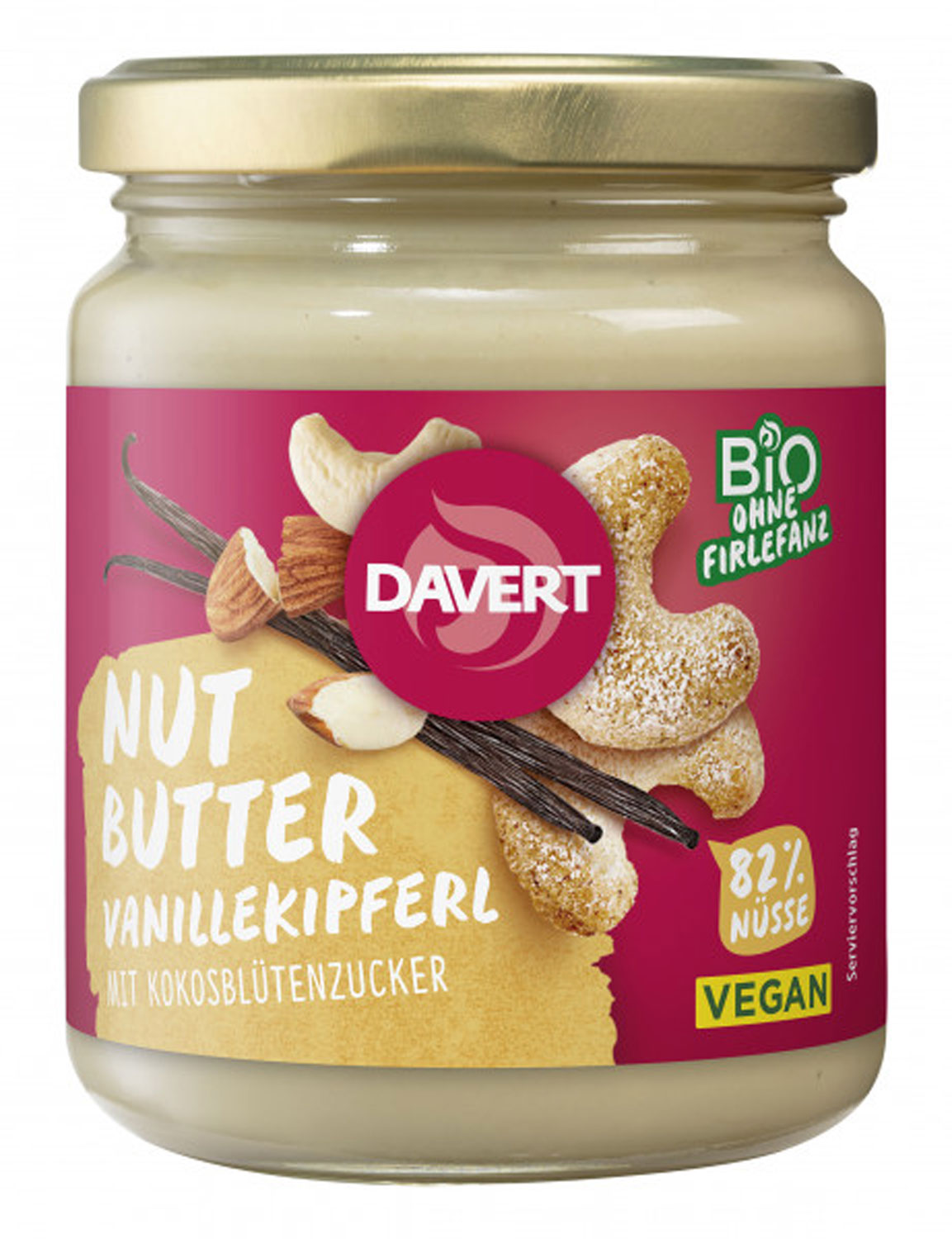 Davert Nut Butter Vanillekipferl Bio