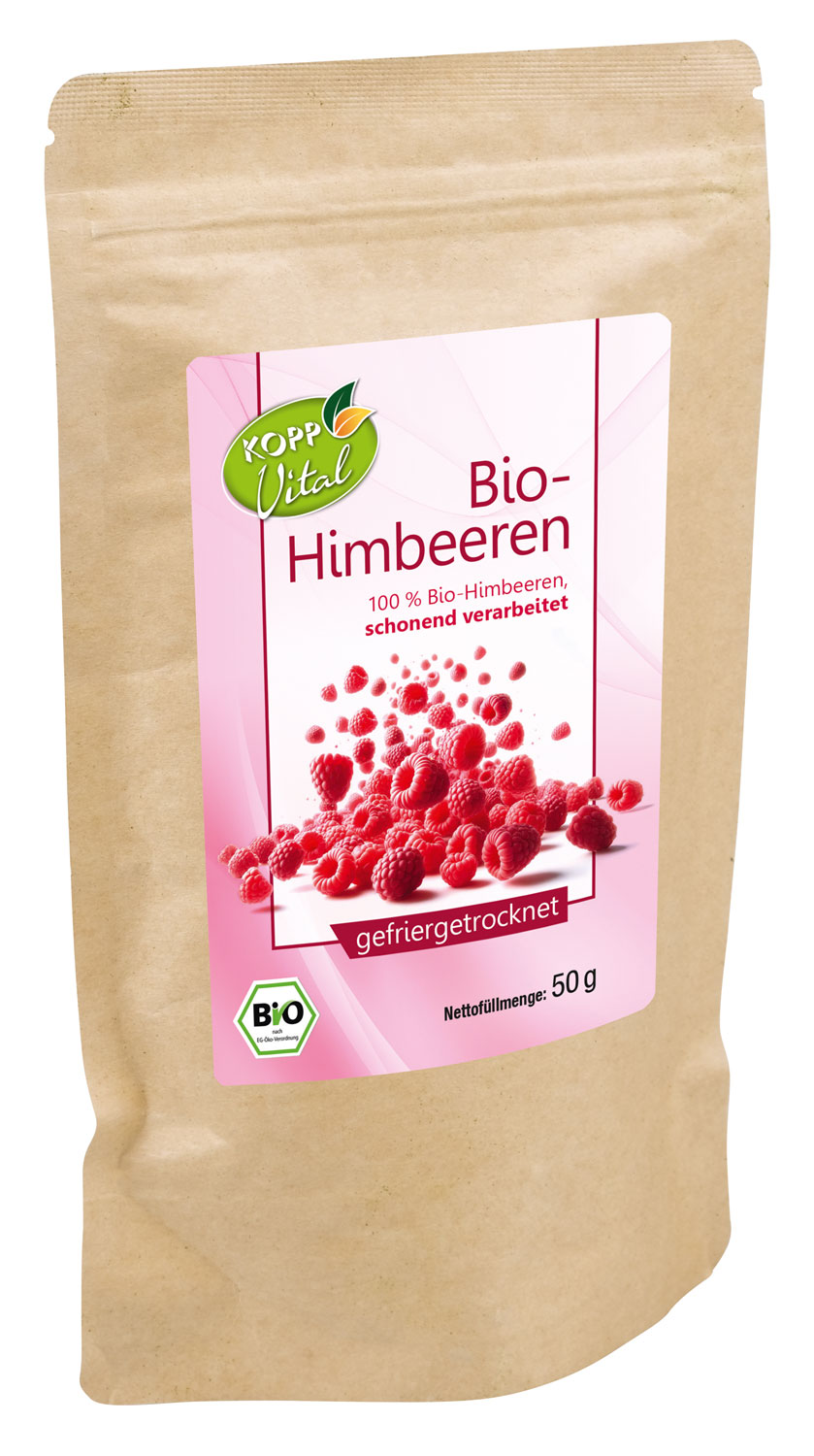 Kopp Vital  Bio-Himbeeren gefriergetrocknet
