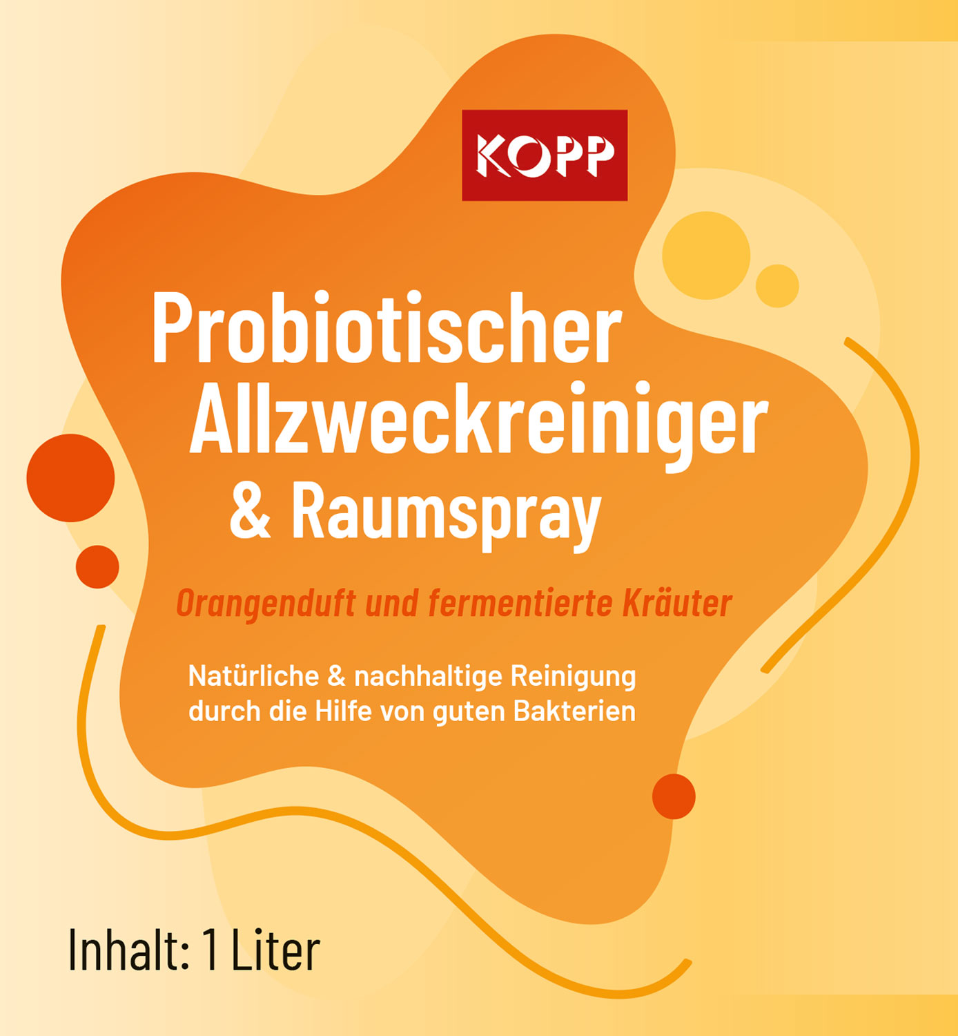 Kopp Probiotischer Allzweckreiniger & Raumspray - Bio01