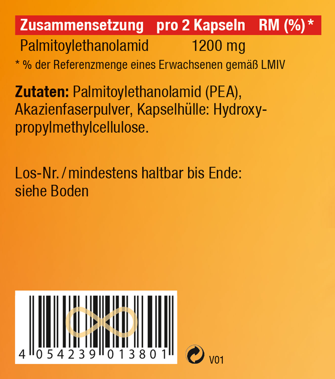 Kopp Vital   PEA / 600 mg / 120 Kapseln02