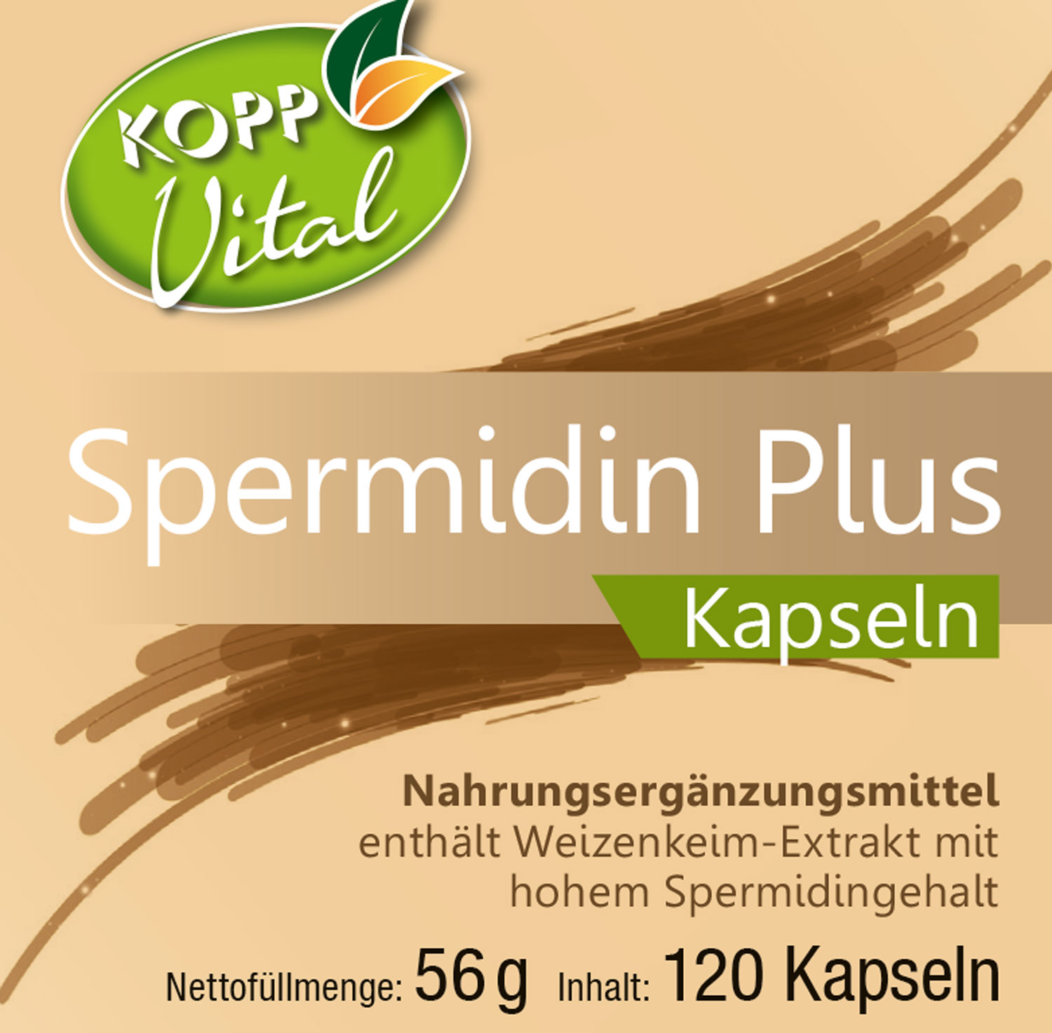 Kopp Vital Spermidin Plus / 6 mg / 120 Kapseln01