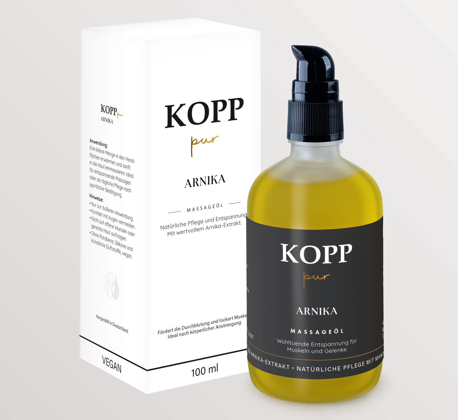 Kopp pur Arnika Massagel