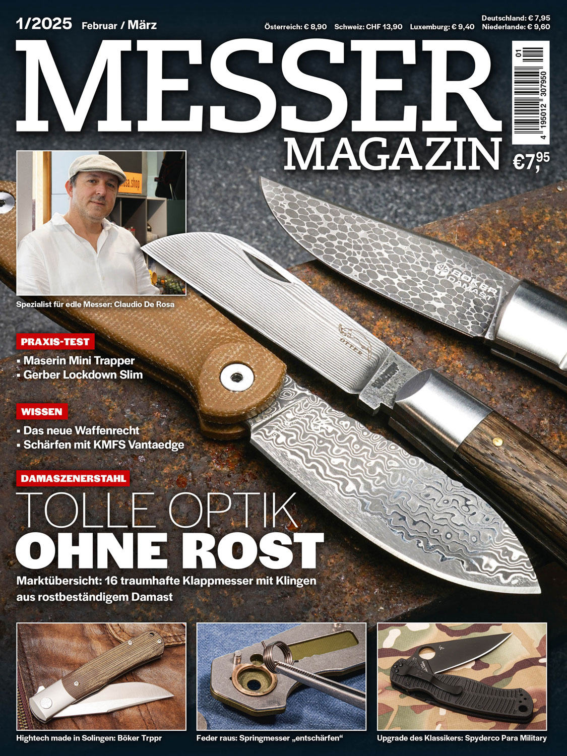 Messer Magazin Ausgabe 1/2025 Februar/Mrz