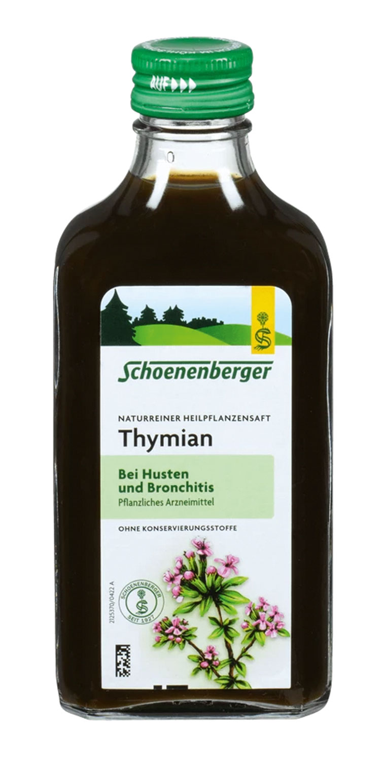 Schoenenberger   Naturreiner Heilpflanzensaft Thymian