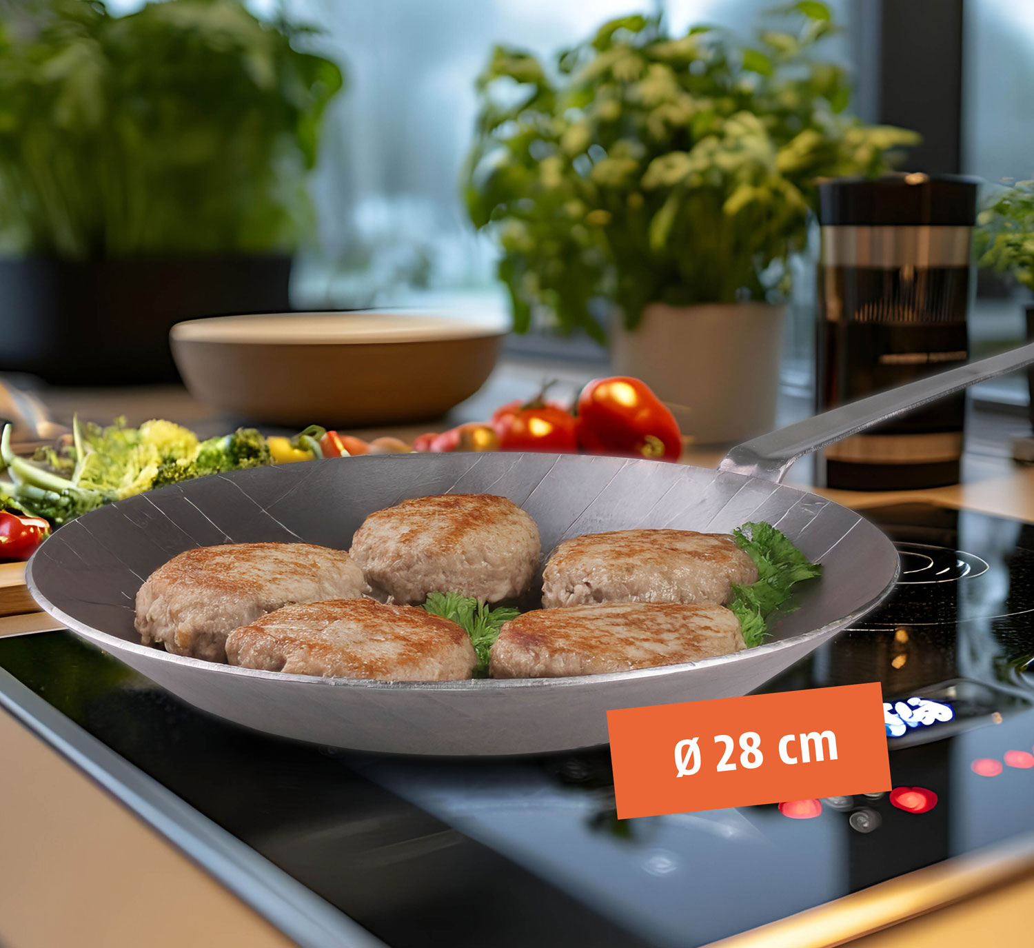  GSW Eisenpfanne - geschmiedet 