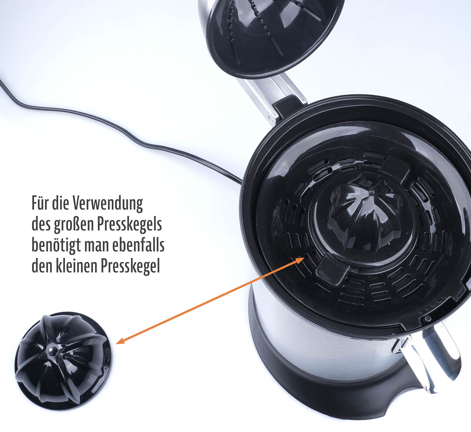 Elektrische Zitruspresse04