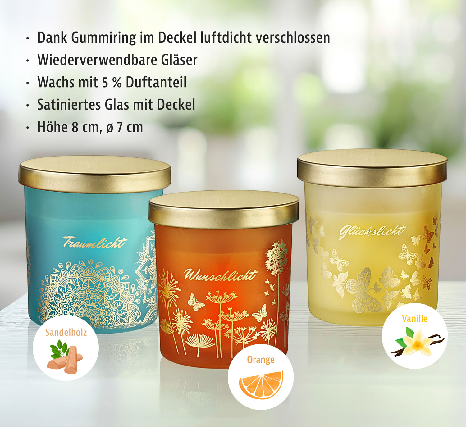 3er-Set Duftkerzen Magia01