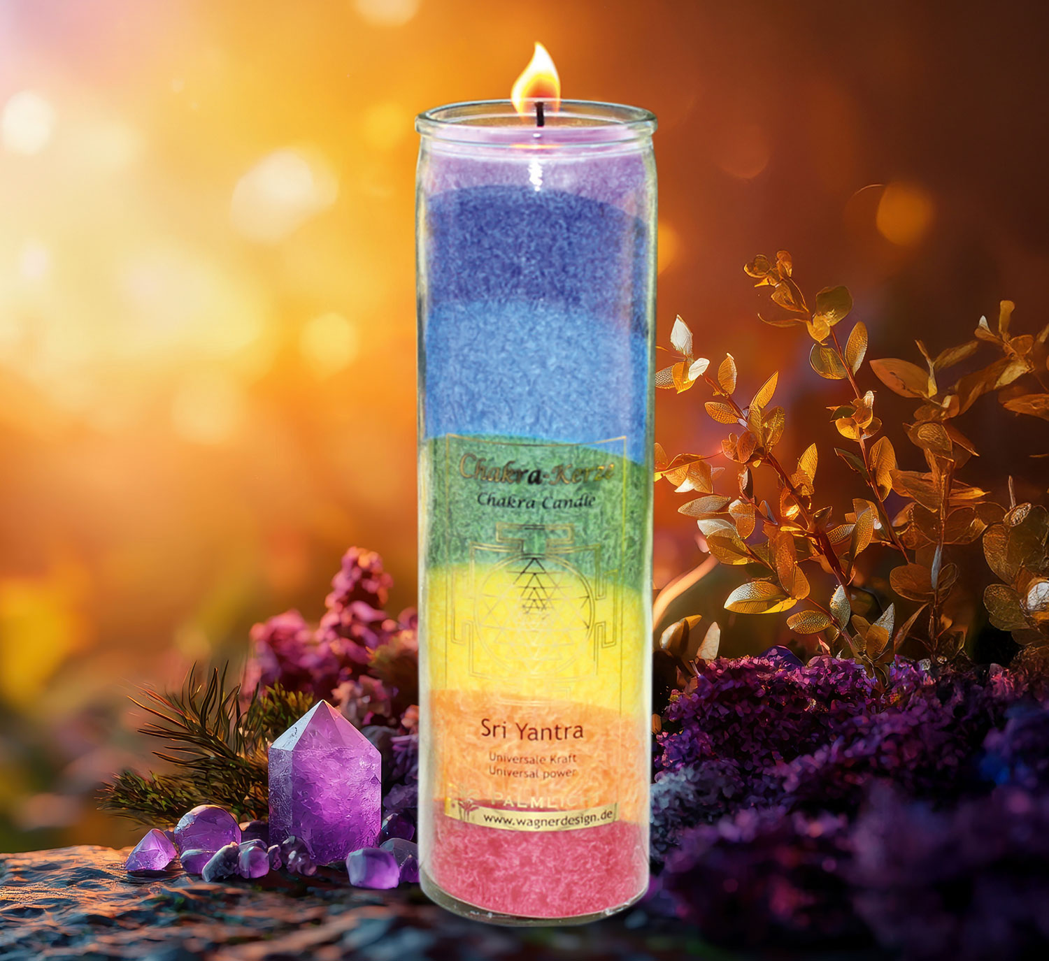  Chakra-Kerze 